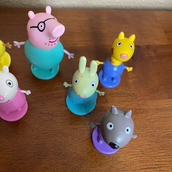 Peppa Pig Vintage 2003 Figures Cake Toppers - Picture 7 of 13